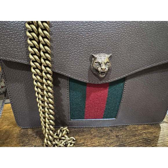 Gucci Animalier Tiger Head Shoulder Bag - Picture 3 of 16